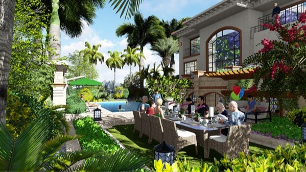 海南三亚·山水国际别墅区景观设计