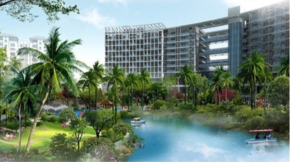 海南三亚·山水国际酒店公寓景观设计